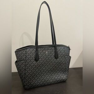 Michael Kors Gray Monogram Tote - Never Worn